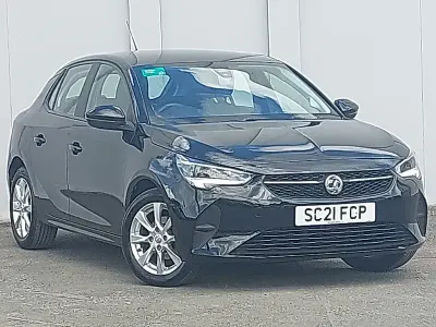 Used Vauxhall Corsa 2021 Black Hatchback