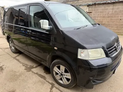 Used VW T5 SE 102 HP (75 kW) 2008 Black Van