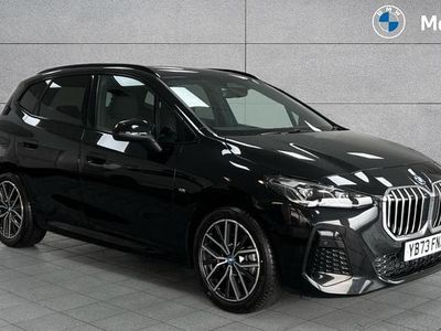 Used BMW 225 Active Tourer M Sport 245 HP (180 kW) 2023 Black sapphire MPV