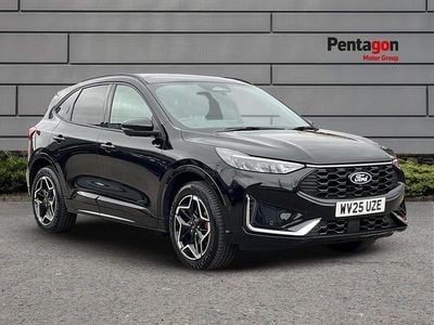 Black Used 2025 Ford Kuga ST-Line X SUV | £25,495 (Good price)