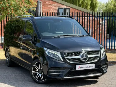 Used Mercedes V220 AMG line 163 HP (119 kW) 2020 Black MPV