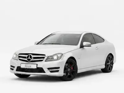 Begagnad Mercedes C250 Sport Edition 204 HK (150 kW) 2011 Silver Sportkupé