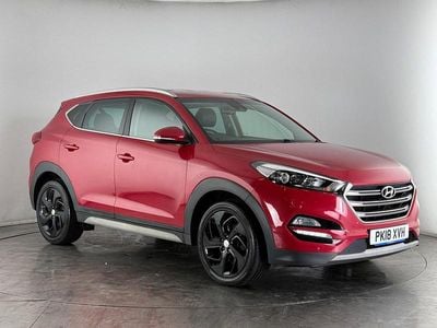 Red Used 2018 Hyundai Tucson Premium SUV | £12,200 (Good price)