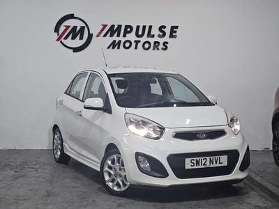 Used Kia Picanto 84 HP (61 kW) 2012 White Hatchback