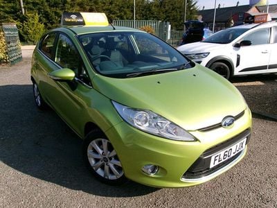 Used Ford Fiesta Zetec 2010 Green Hatchback