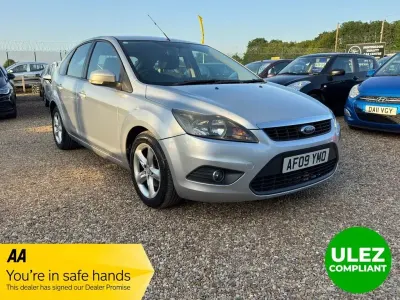 Used Ford Focus Zetec 99 HP (72 kW) 2009 Silver Hatchback