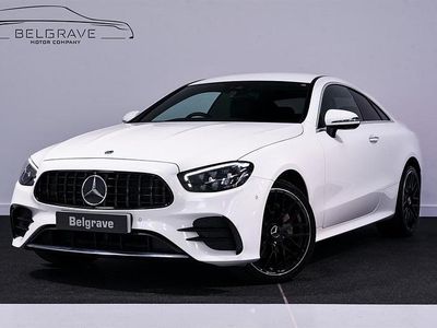 White Used 2022 Mercedes E300 AMG Line Premium Coupe | £32,980 (Good price)