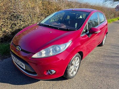 Used Ford Fiesta Zetec 2009 Red Hatchback