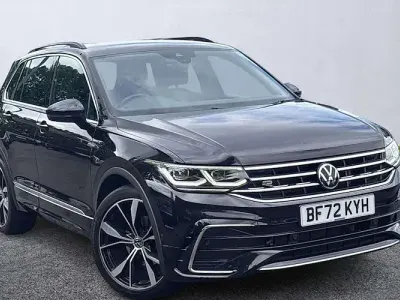 Used VW Tiguan R-line 150 HP (110 kW) 2022 Black SUV