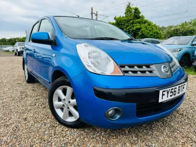 Używany Nissan Note SE 110 KM (80 kW) 2006 Niebieski Hatchback