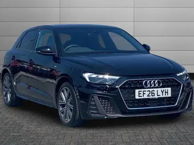 New Audi A1 Sportback S-Line 94 HP (69 kW) 2026 Mythos black Hatchback