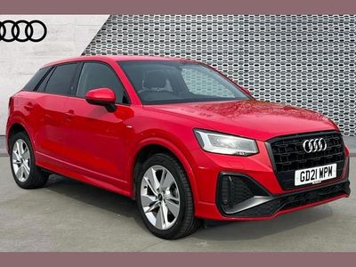 Used Audi Q2 S-Line 190 HP (139 kW) 2021 Red SUV