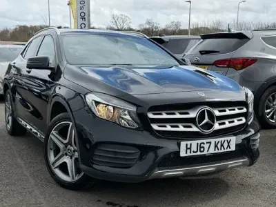 Used Mercedes GLA220 AMG line 177 HP (130 kW) 2017 Black SUV