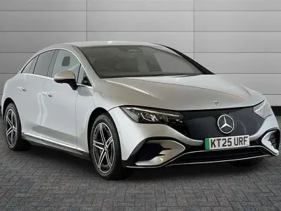 Used Mercedes EQE350 AMG line 214 kW (292 HP) 2025 High tech silver Sedan