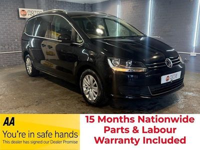 Used VW Sharan SE 150 HP (110 kW) 2018 Black MPV