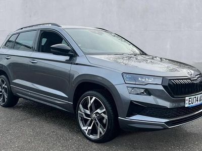 Used Skoda Karoq SportLine 150 HP (110 kW) 2024 Grey SUV