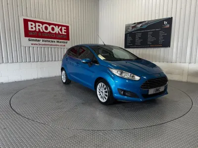 Used Ford Fiesta Titanium X 2015 Blue Hatchback