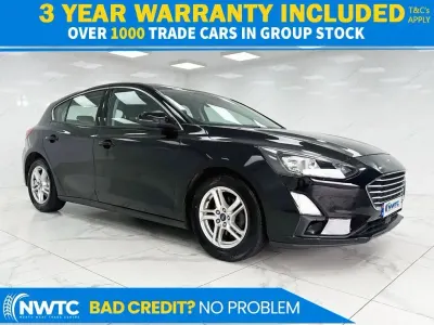 Used Ford Focus Zetec 100 HP (73 kW) 2019 Black Hatchback