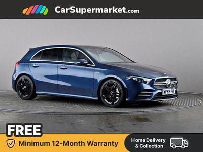 Used Mercedes A35 AMG Premium Plus 2019 Blue Hatchback