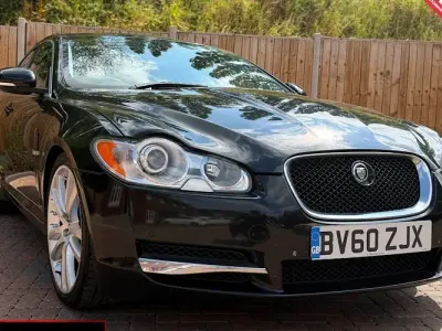 Used Jaguar XF Premium Luxury 275 HP (202 kW) 2010 Black Sedan