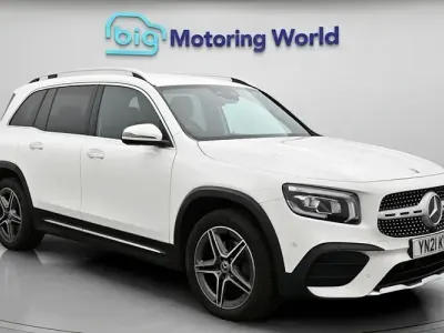 Used Mercedes GLB200 AMG line 150 HP (110 kW) 2021 White SUV