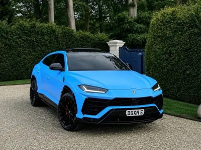 Used Lamborghini Urus 666 HP (489 kW) 2019 Blue SUV