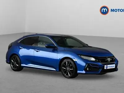 Used Honda Civic SR 126 HP (92 kW) 2022 Blue Hatchback
