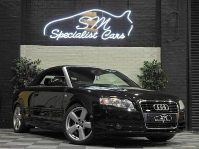 Used Audi A4 Cabriolet S-Line 161 HP (118 kW) 2007 Black Cabriolet