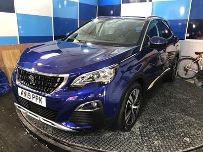 Blue Used 2019 Peugeot 3008 Allure Hatchback | £12,350 (Fair price)