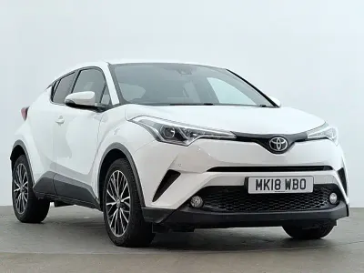 Used Toyota C-HR 115 HP (84 kW) 2018 White SUV