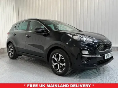 Używany Kia Sportage 134 KM (98 kW) 2019 Czarny SUV