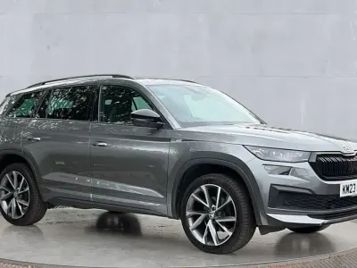 Used Skoda Kodiaq SportLine 150 HP (110 kW) 2023 Graphite grey metallic SUV