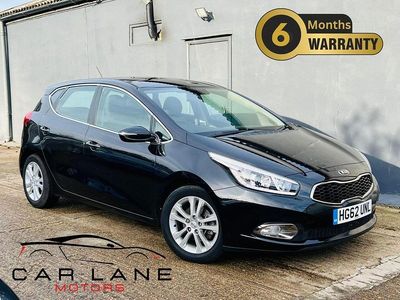 Used Kia Ceed 126 HP (92 kW) 2013 Black Hatchback