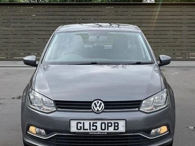 Used VW Polo SE 90 HP (66 kW) 2015 Grey Hatchback
