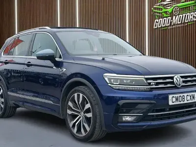 Used VW Tiguan R-line 180 HP (132 kW) 2018 Blue SUV