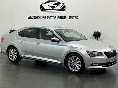 Silver Used 2017 Skoda Superb SE Hatchback | £12,150 (Fair price)