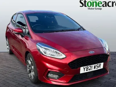 Used Ford Fiesta ST-Line 125 HP (91 kW) 2021 Red Hatchback