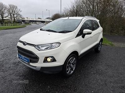 White Used 2015 Ford Ecosport Titanium SUV | £5,890 (Fair price)