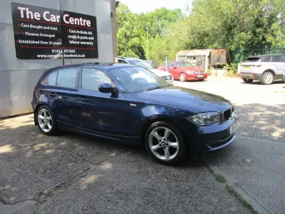 Used BMW 116 122 HP (89 kW) 2010 Blue Hatchback