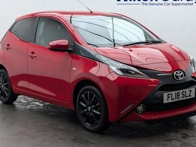 Red Used 2018 Toyota Aygo x-style Hatchback | £7,450 (Fair price)