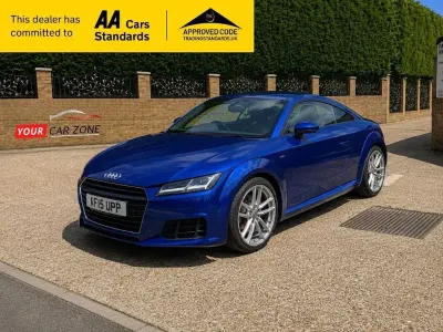 Used Audi TT Sport 230 HP (169 kW) 2015 Blue Coupe