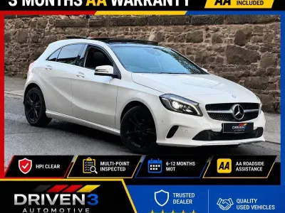 Used Mercedes A180 Premium Plus 2016 White Hatchback