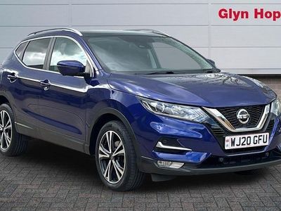 Used Nissan Qashqai N-Connecta 160 HP (117 kW) 2020 Blue SUV