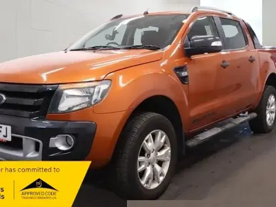 Used Ford Ranger Wildtrack 200 HP (147 kW) 2015 Orange Pickup