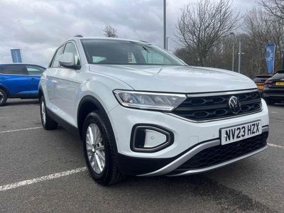 Used VW T-Roc Life 2023 White SUV