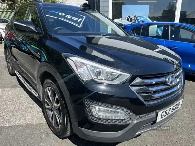 Begagnad Hyundai Santa Fe Premium 197 HK (144 kW) 2014 Svart SUV
