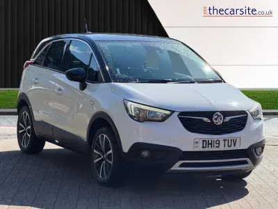 Used Vauxhall Crossland X Elite 110 HP (80 kW) 2019 White SUV