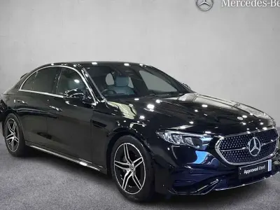 Used Mercedes E200 AMG line 204 HP (150 kW) 2025 Black Sedan