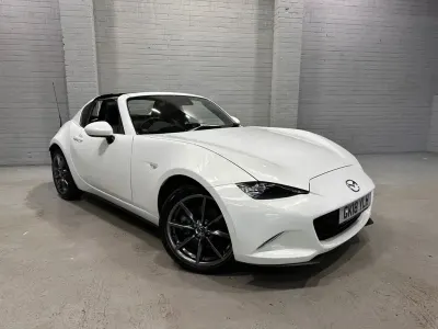 Used Mazda MX5 Inclusive 160 HP (117 kW) 2018 White Cabriolet
