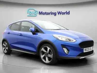 Used Ford Fiesta Active X 101 HP (74 kW) 2019 Blue Hatchback